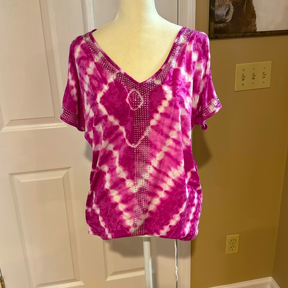 Ladies INC cold shoulder top size L